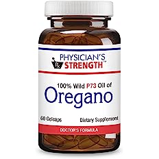 OREGANO 100% P73 Oil of Oregano (60 gelcaps) Physician's Strength