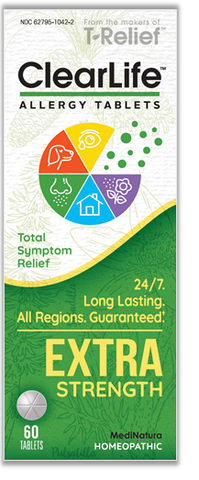 CLEAR LIFE ALLERGY RELIEF TABLETS (60 tabs) MediNatura