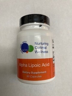 ALPHA LIPOIC ACID 300 mg  (60 caps) Nurturing Optimal Wellness