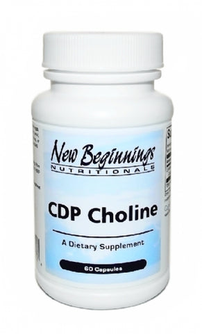 CDP Choline 500 mg (60 Caps) New Beginnings Nutritionals