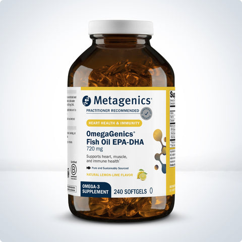 OMEGAGENICS EPA-DHA 720 (240 softgels) Lemon Flavor