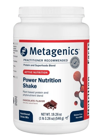 POWER NUTRITION SHAKE, Chocolate -  Metagenics (14 Servings)