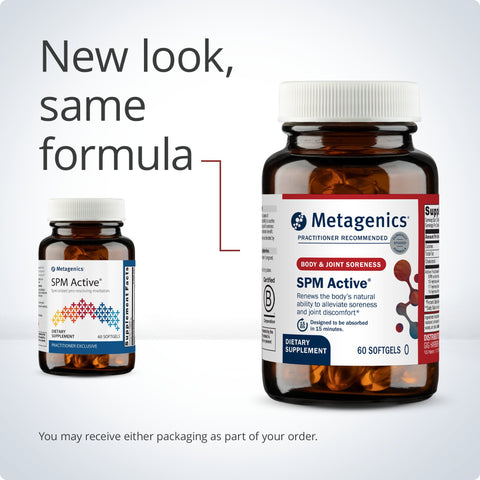 OMEGAGENICS SPM ACTIVE (60 softgels) Metagenics