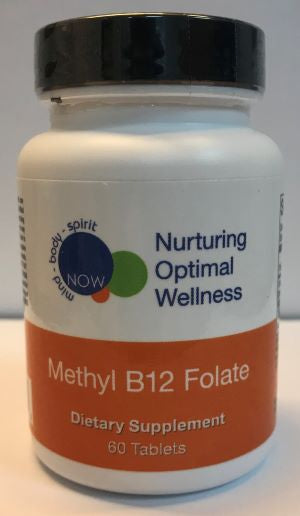 METHYL B12 FOLATE (60 tablets) Nurturing Optimal Wellness