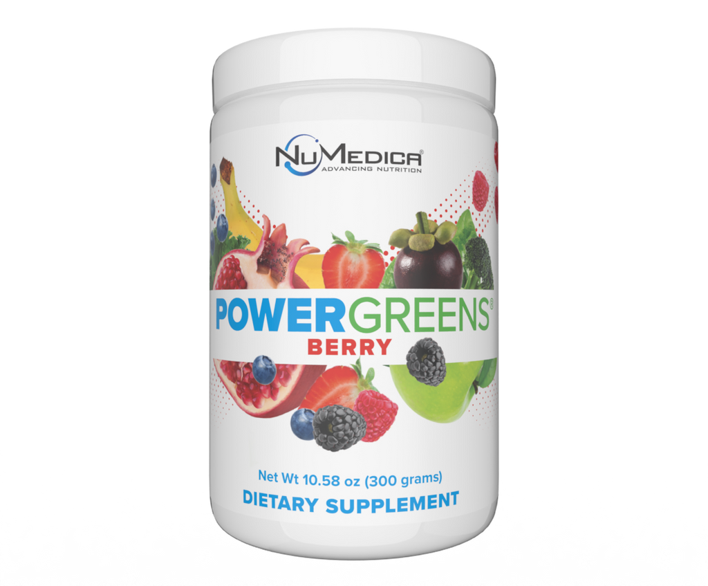 POWER GREENS, Berry (30 servings) Nu Medica