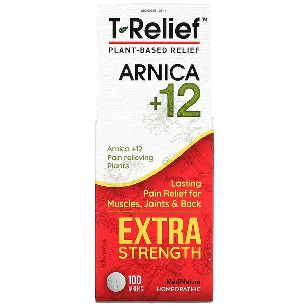 T-RELIEF ARNICA +12 EXTRA STRENGTH PAIN RELIEVING TABLETS (100 tablets)