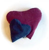 HEARTBEAT PILLOW (Large) SOOTHE,  flax seeds, lavender, marjoram & clove
